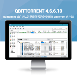 qBittorrent 4.6.6.10 免费开源BitTorrent客户端